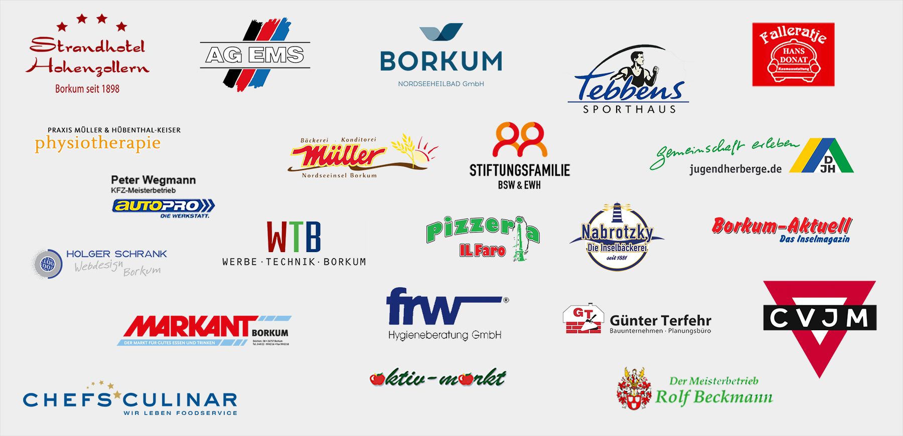 Sponsoren Borkumer Meilenlauf
